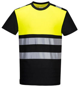 Camiseta de Seguridad Reflectante Amarilla de Alta Visibilidad para Construcción, Personalizable al por Mayor - Product Image 5