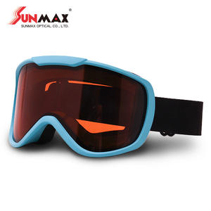 Gafas de Esquí con Lente Cilíndrica, Marco de TPU y Lente de Policarbonato, Ligeras, Cómodas y Ecológicas - Product Image 1