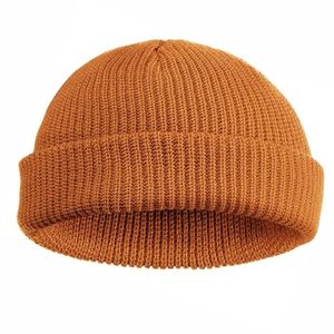Bonnet Chapeaux Logo Personnalisé Haute Qualité Chapeaux Hommes Bonnet Chaud Épaissi Casual Tricoté Chapeaux D'hiver Bonnets Avec Logo Personnalisé - Product Image 3