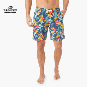 Shorts de Baño Casuales para Hombre, Diseño Personalizado 2024, Poliéster, Cómodos, Estampado Floral 3D, Secado Rápido, Transpirables, Estilo Playa - Product Image 5