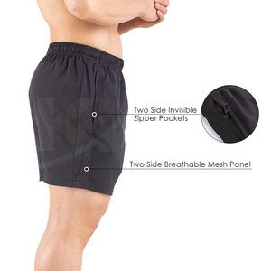 Diseña tu propio logotipo Pantalones cortos deportivos para hombres Pantalones cortos deportivos transpirables de secado rápido para hombres en Moq bajo - Product Image 6