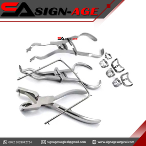 Kit professionale in gomma dentale in acciaio inossidabile - Product Image 6