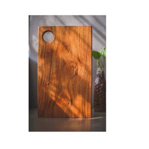 Bloc à découper en bois élégant pour la décoration de la cuisine Surface fonctionnelle pour les tâches de coupe - Product Image 4