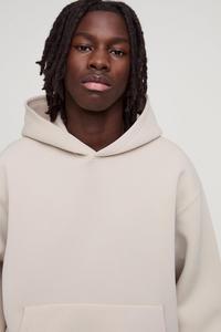 Respirant confortable hiver hommes à manches longues mode sweat-shirt poche kangourou 100% coton Logo personnalisé pour vêtements de sport décontractés - Product Image 2