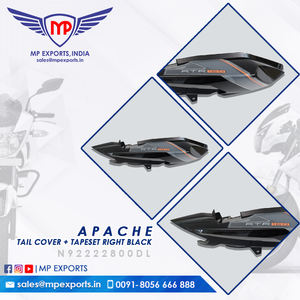 อินเดียผลิตฝาครอบหาง + เทปสีดำด้านขวาสำหรับ TVS Apache RTR 2W อะไหล่พร้อมขายไปบราซิล - Product Image 3