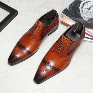 Zapatos de Cuero para Hombre, Modelo 2026, Piel de Vacuno de Primera Calidad, Punta en Pico, Formales de Negocios, de Alta Gama, Zapatos Elegantes para Hombres - Product Image 2