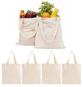 Bolsa de Tela Suave con Logotipo Personalizado, Bolsa de Algodón con Asa Larga para Uso Multiusos, Moda y Tareas Diarias, desde India - Product Image 5