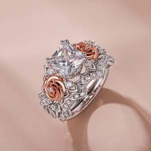 แหวนเงินแท้ทรงเจ้าหญิงกุหลาบ Jeulia True Love - เครื่องประดับชั้นดี - Product Image 6