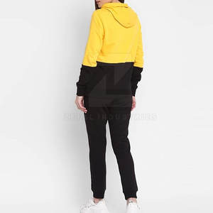 Vente en ligne Vente en gros Survêtements d'hiver à capuche grande taille pour femmes Qualité supérieure 100% coton Coupe-vent Respirant Nouveau design - Product Image 3