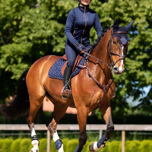 Almohadilla de sillín inglesa duradera con forro suave, construcción transpirable, diseño ligero, ajuste cómodo, perfecto para caballos - Product Image 6