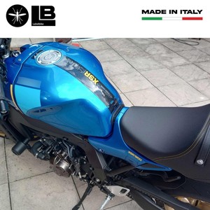 Adesivo 3D giallo personalizzato per serbatoio moto compatibile con Yamaha XSR900 2022 - Product Image 4