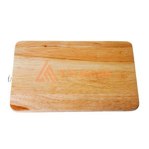 Tabla de cortar de madera gruesa TAIMARS para carne segura, frutas, verduras y hierbas, preparación con superficie antideslizante hecha de bambú - Product Image 4