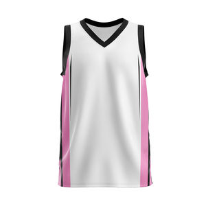 Maillot de basket respirant de dernière génération, taille plus, impression par sublimation lavée - Product Image 4