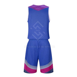 Tenues de basketball sans manches personnalisées OEM, respirantes, en tissu 100 % polyester, haute qualité, toutes saisons - Product Image 2