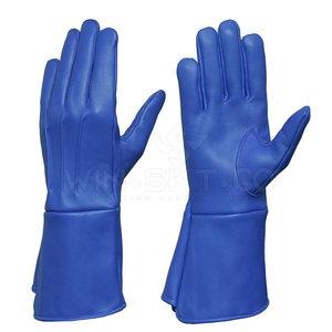Vente directe d'usine Gants en cuir décontractés d'hiver pour l'extérieur Respirants Doigts complets Garder au chaud Doublure en coton - Product Image 3