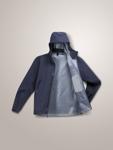 Veste coupe-vent respirante imperméable à capuche à fermeture éclair de haute qualité pour hommes Meilleure qualité Vêtement de voyage coupe-vent - Product Image 4