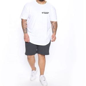 Ensemble de shorts de yoga pour hommes en polyester/coton respirant et à séchage rapide, personnalisable, ensemble de survêtement 2 pièces pour hommes - Product Image 4