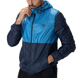 Nouvelle veste coupe-vent pour hommes à la mode tissu durable Offre Spéciale couleurs contrastées top tendance veste coupe-vent bon marché pour hommes - Product Image 3