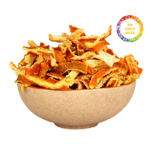 Tranches d'écorce d'orange séchée attrayantes offrant un parfum naturel de citrus, idéales pour les mélanges de thé et les besoins créatifs de l'industrie. - Product Image 2