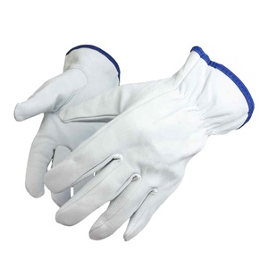 Gants de travail en cuir Gants de travail en cuir de vachette Gants de mécanicien en cuir respirant - Product Image 1