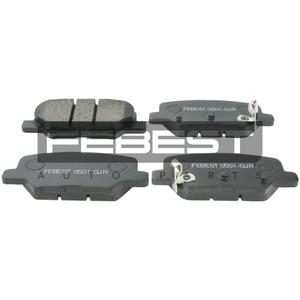 Pastiglie freno posteriori FEBEST (0501-GJR) - Product Image 1