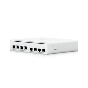 Ubiquiti UISP-S-Plus EU <b>Switch</b>, 4x 2.5 GbE RJ45 Passive <b>PoE</b>, 4x SFP+, 160W, Power TransPort - Product Image 2