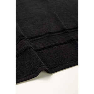 ผ้าขนหนูอาบน้ำวิสโคสสีดำแบบหวี - Product Image 1