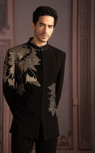 Chaqueta Beige con Bordado de Ojo Turco, Estilo Boho, Abrigo de Invierno, Regalo Festivo de Navidad, Ropa Casual para Combinar - Product Image 5