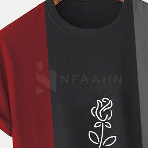 Nueva llegada Camiseta de color personalizado Camiseta duradera Nuevo diseño Poliéster Hecho Camisas para hombres - Product Image 5