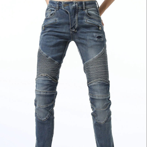 Jeans de vélo pour homme de haute qualité, tissu denim extensible, respirant, séchage rapide, doux, confortable, facile à porter, taille plus, sécurité pour motard - Product Image 1