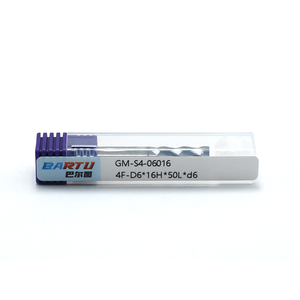 Fresa a 4 taglienti D6 BPS-06016-4F per fresatura, vendita all'ingrosso direttamente dalla fabbrica - Product Image 1
