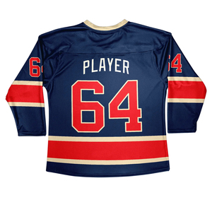 Maillots de hockey sur glace personnalisés Pro-Fit, imprimés par sublimation, anti-humidité, écologiques, uniformes d'équipe, directement de l'usine, prix bas - Product Image 6
