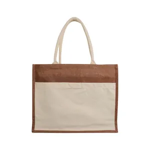 Borsa Shopper Personalizzata in Juta, Prodotto Promozionale per Merchandising - Product Image 5