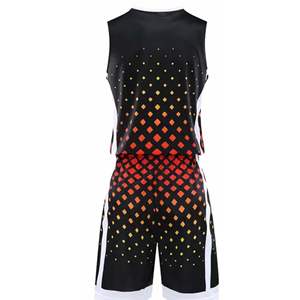 Uniforme de basket-ball professionnel de qualité supérieure 100% vêtements de sport en polyester uniforme de basket-ball avec logo de l'équipe - Product Image 3