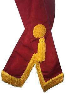 Cinta de Amaranto de Primera Calidad (sin forro), Cinta Roja Moiré: Cintas OES. Instrucciones de Cuidado: Limpieza en Seco Únicamente - Product Image 2