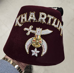 Chapeau Fez en Laine Marron pour Cadeau des Shriners 2026, Chapeau Maçonnique de Haute Qualité, Personnalisable, Meilleure Vente, Très Demandé - Product Image 1