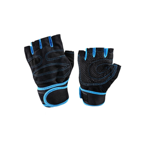 ถุงมือตาข่ายรัดข้อมือปรับได้สำหรับใช้ฝึกออกกำลังกายเพาะกาย - Product Image 2