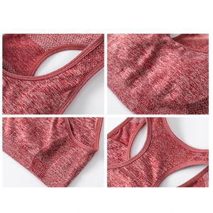 Conjunto de Sujetador deportivo y pantalones cortos para gimnasio, Tops para mujer, ropa de gimnasio para Fitness, Sujetador deportivo corto personalizado con un hombro, sujetador para correr, Yoga y Yoga - Product Image 5