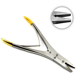 คีมถอนกระดูก TC แบบตรง 18 ซม. สำหรับศัลยกรรมกระดูกและข้อ - Product Image 1