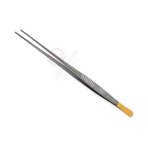 Pinces manuelles Debakey en acier inoxydable de 6 pouces, pointe de 1,5 mm, insert TC, poignée plate dentelée, certifiées CE, pour un serrage précis des tissus chirurgicaux - Product Image 4