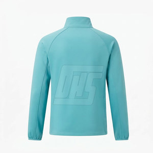 Modern <b>Men</b> Quarter Zip <b>Jacket</b> Lightweight Long Sleeve Athletic Training Sportswear <b>Running</b> Fitness Outdoor Workout Top - Product Image 2