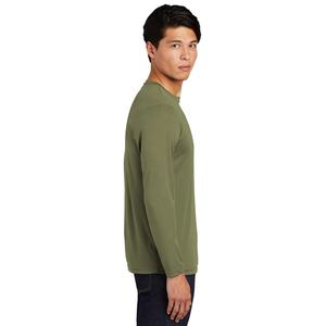 เสื้อยืดคอกลมแขนยาวผู้ชาย ผ้าฝ้ายพีมาออร์แกนิค 60% โพลีเอสเตอร์ 40% ผลิตจากโรงงานโดยตรง แบบซับลิเมชั่น - Product Image 3