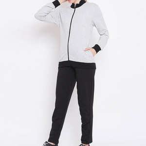 Survêtement pour femmes conçu sur mesure, respirant, 100% coton, couleur unie, grande taille, coupe-vent pour une utilisation en extérieur en hiver - MOQ faible - Product Image 2