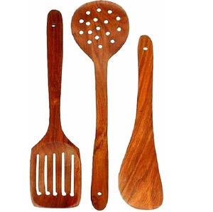 Juego de cubiertos de madera al por mayor de calidad estándar para Hotel y restaurante Cubiertos de madera Cuchara Cubiertos para utensilios de cocina - Product Image 5