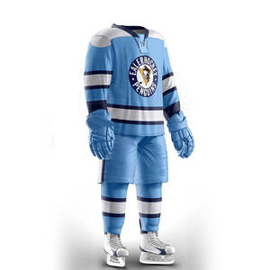 Transpirable Hombres Custom Ice Hockey Jersey Pakistan Made Venta caliente Jersey Último diseño Uniformes de hockey sobre hielo de alta calidad - Product Image 3