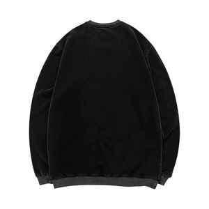 Venta directa de fábrica, jersey para hombre, sudaderas de lana transpirables antipilling con lavado ácido barato - Product Image 4