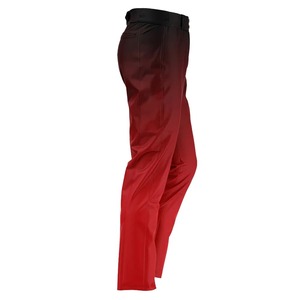Pantalon de sport pour homme, coupe slim, rouge, polyester, respirant, protection UV, grande taille, évacuation de l'humidité, fermeture éclair, poches, toutes saisons - Product Image 6
