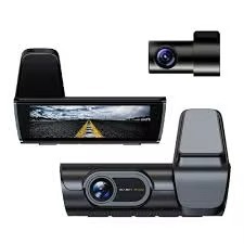 กล้องติดรถยนต์ Sudex 4K รุ่น K08 กล้องหน้า 1080P กล้องหลังคู่ บันทึกภาพขณะจอด 24 ชม. พร้อม G-Sensor ตรวจจับการชน WiFi GPS มองเห็นในเวลากลางคืน - Product Image 4