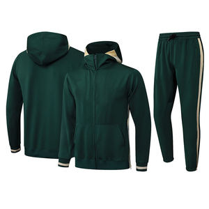 Traje de Entrenamiento de Baloncesto, Chaqueta Deportiva de Manga Corta, Uniforme de Fútbol, Traje para Correr, Personalizable, Informal, Transpirable para Invierno - Product Image 1