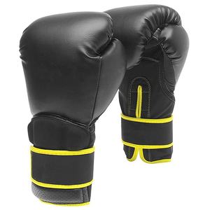 Guantes de Kick Boxing tailandeses para jóvenes Material de cuero Guantes de entrenamiento de espuma de esponja para niños - Product Image 5